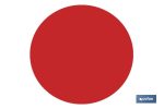Circulos adhesivos Rojos
