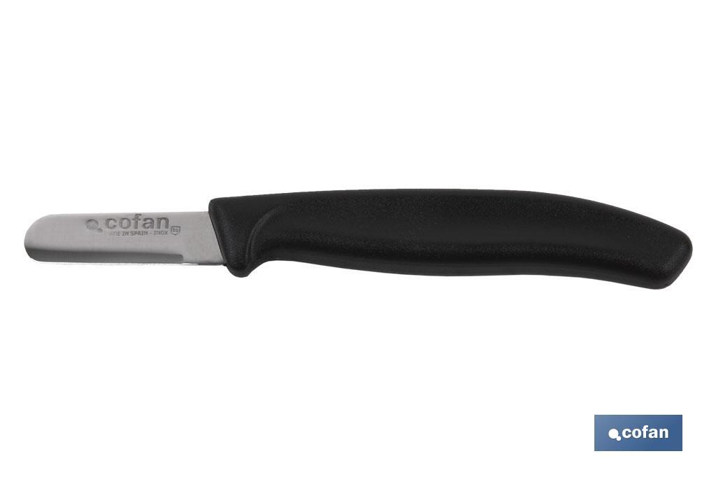 PACK 12 UDS. CUCHILLO RECOLEC. PUNTA REDONDA 4.5cm