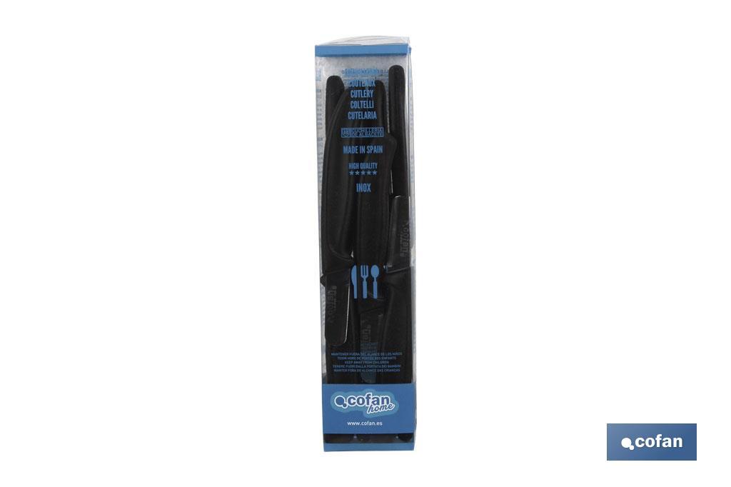PACK 12 UDS. CUCHILLO RECOLEC. PUNTA REDONDA 4.5cm - Imagen 2